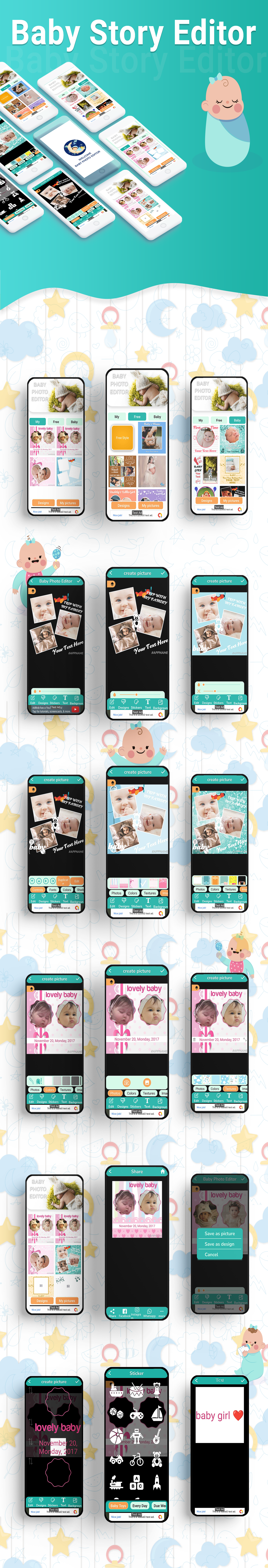 Baby story Maker | Child Story Maker | Admob Ads | Android Full Source Code - 1